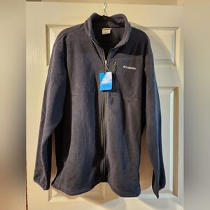 Columbia Men's Navy Zip-Up Sweater